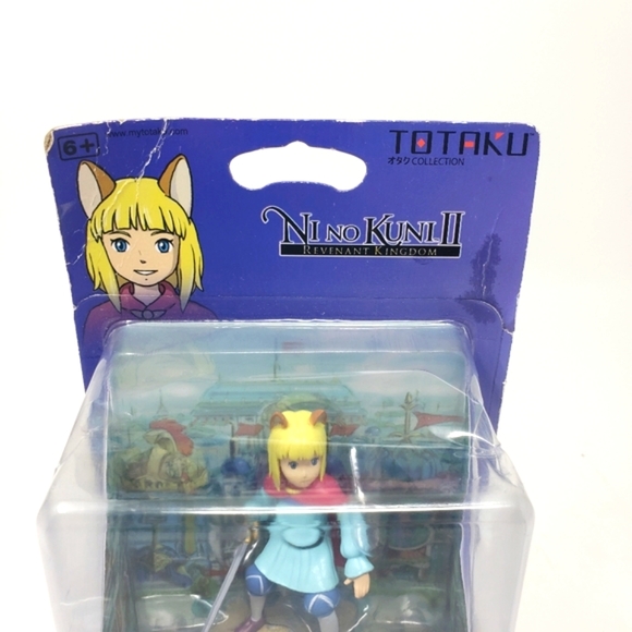 TOTAKU COLLECTION NI NO KUNI II EVAN VINYL FIGURE #9 EXCLUSIVE NEW FIRST EDITION - Picture 3 of 11